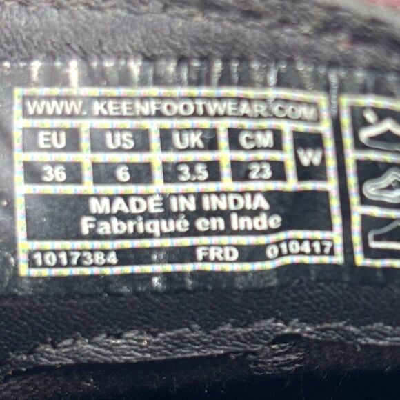 KEEN Morrison Chelsea Boot 36 6 Heeled Ankle Bootie Cinnamon Red - Picture 10 of 10